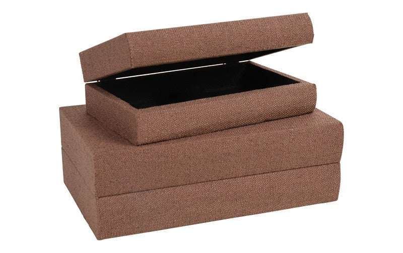 OPBERGBOX BRUIN | MIA | SET VAN 2