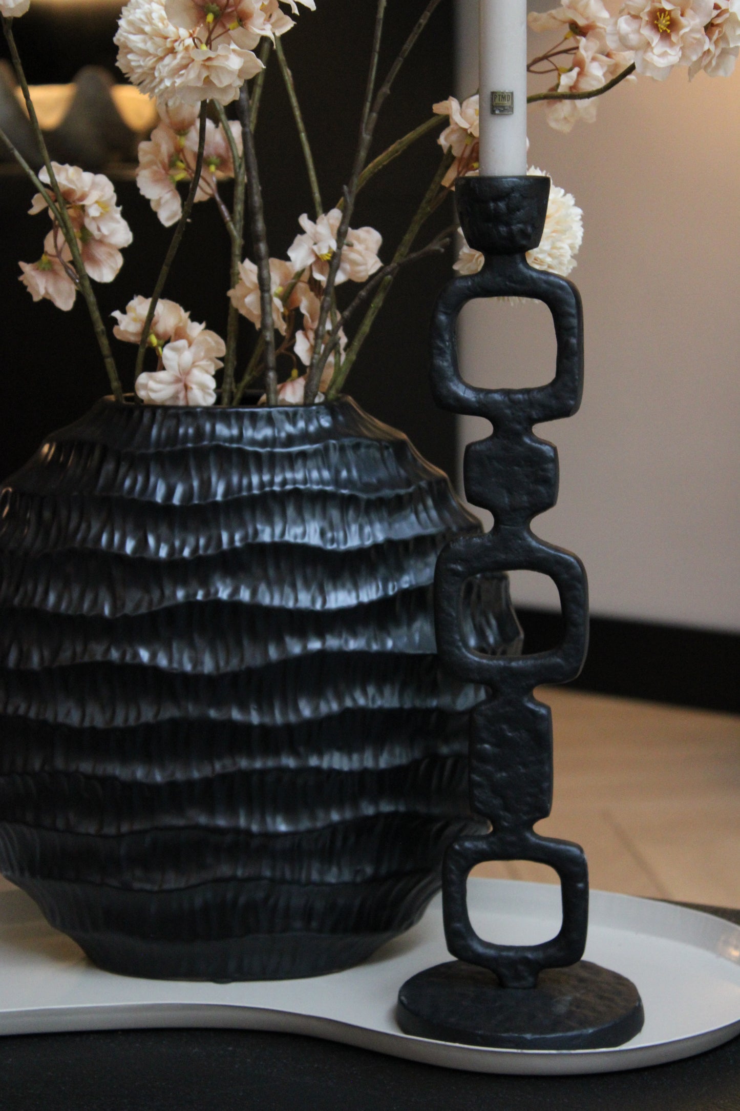KANDELAAR | LIGHT & LIVING | ZWART