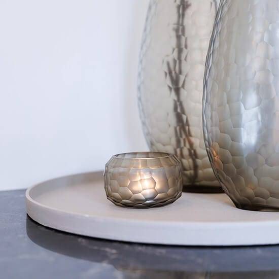 TEALIGHT TORUS | BOMBYXX | SMOKE