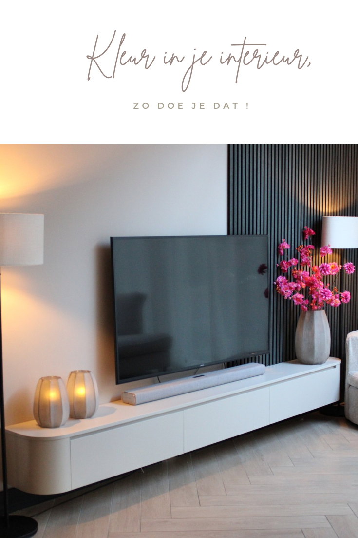 Kleur toevoegen aan je interieur, doe je zo!