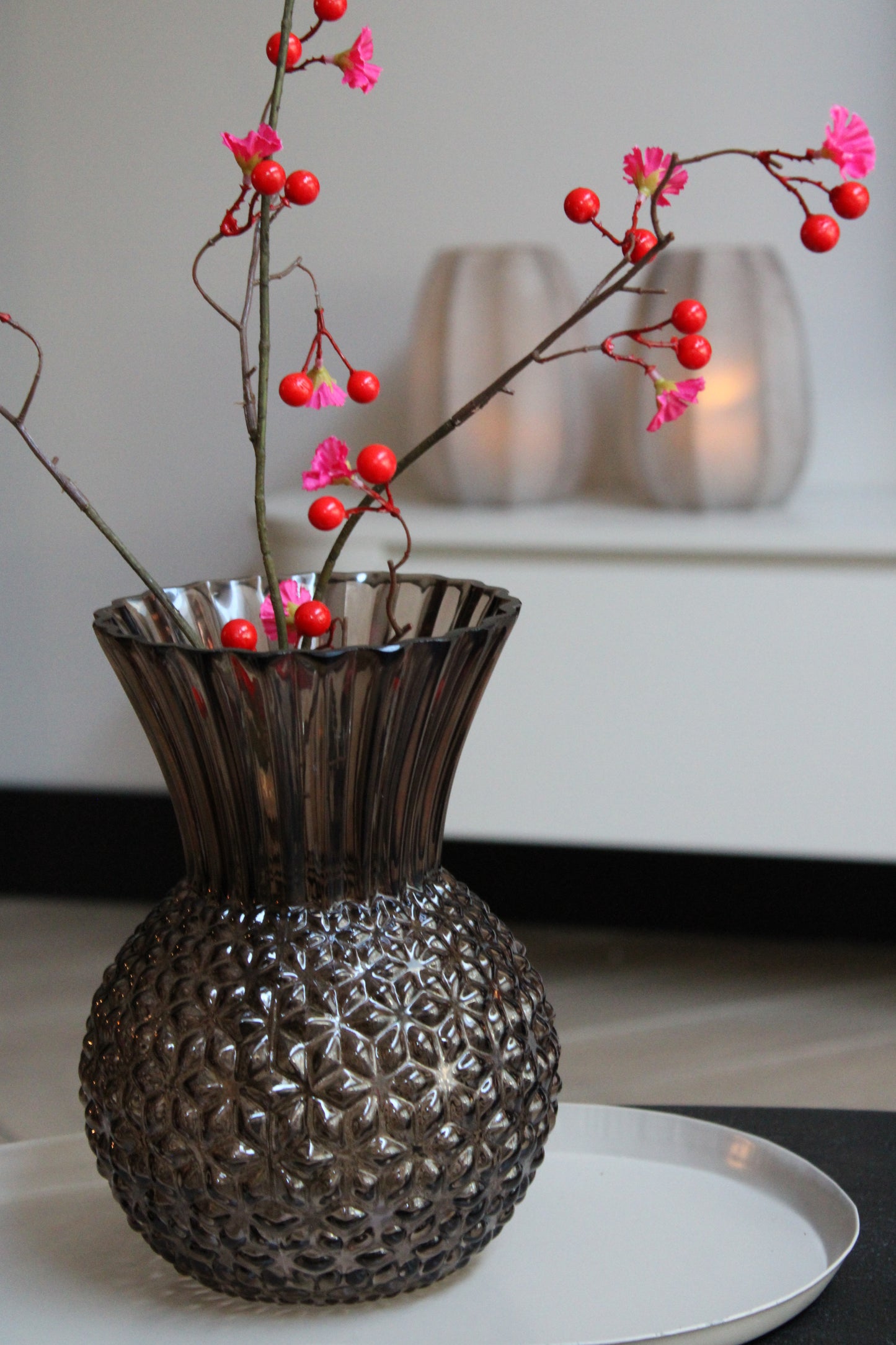 DIAMOND VAAS | 22CM | VERSCHILLENDE KLEUREN