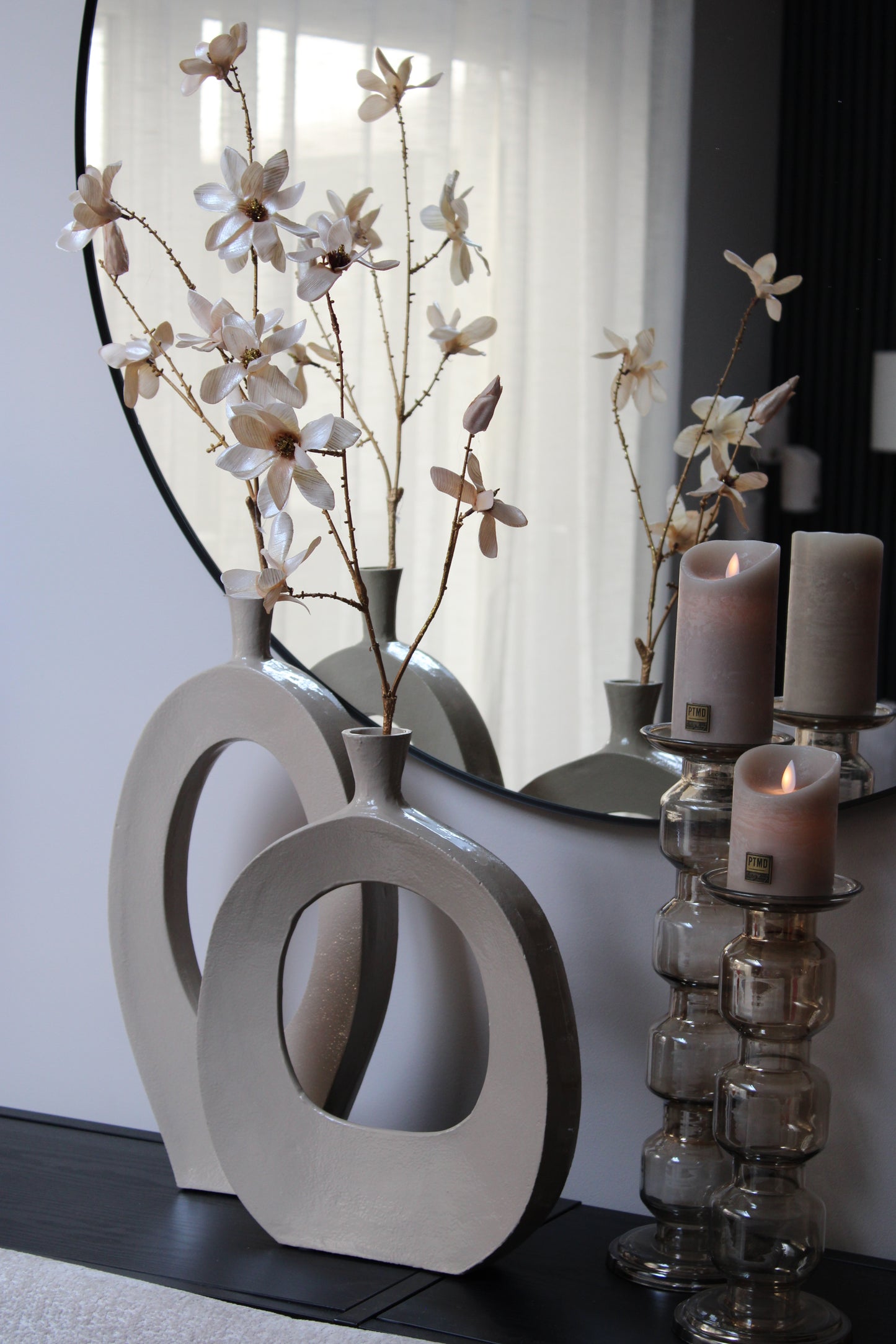 MAGNOLIA | SILK | BEIGE | 92CM