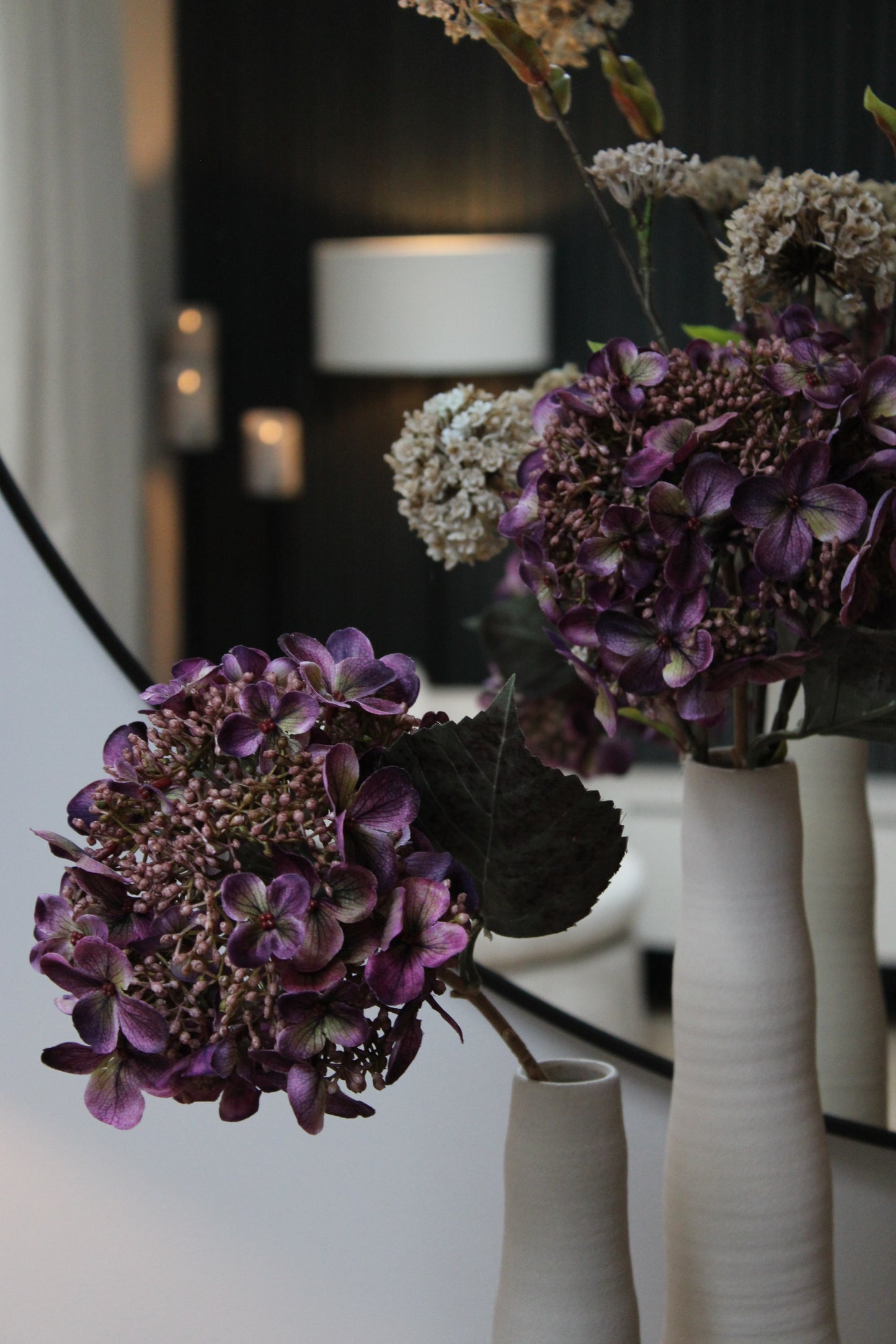 HORTENSIA | AUBERGINE | 54CM