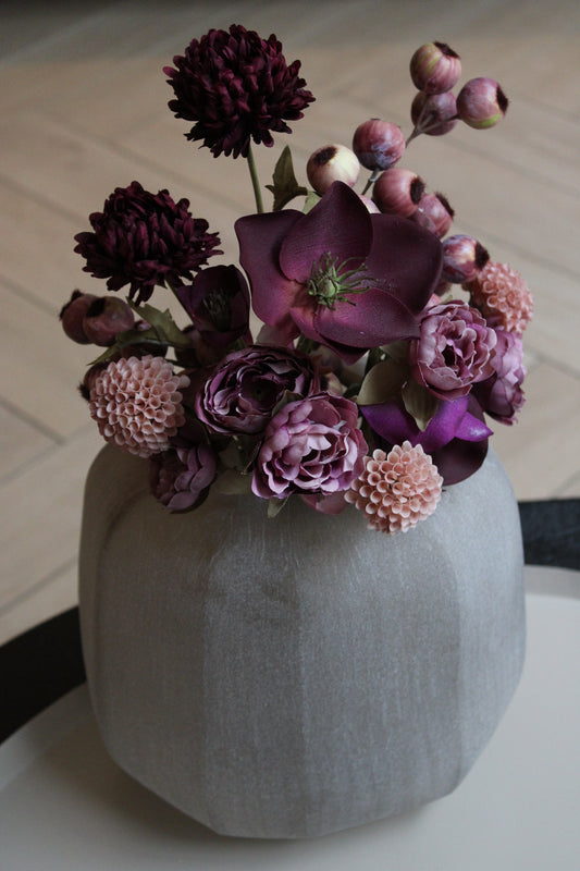 SALONTAFEL BOEKET | AUBERGINE | BURGUNDY