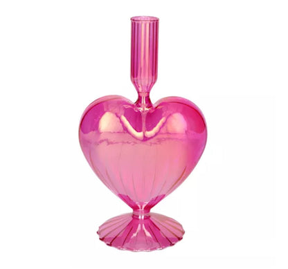 KAARSHOUDER LOVELY | FUCHSIA PARELMOER |