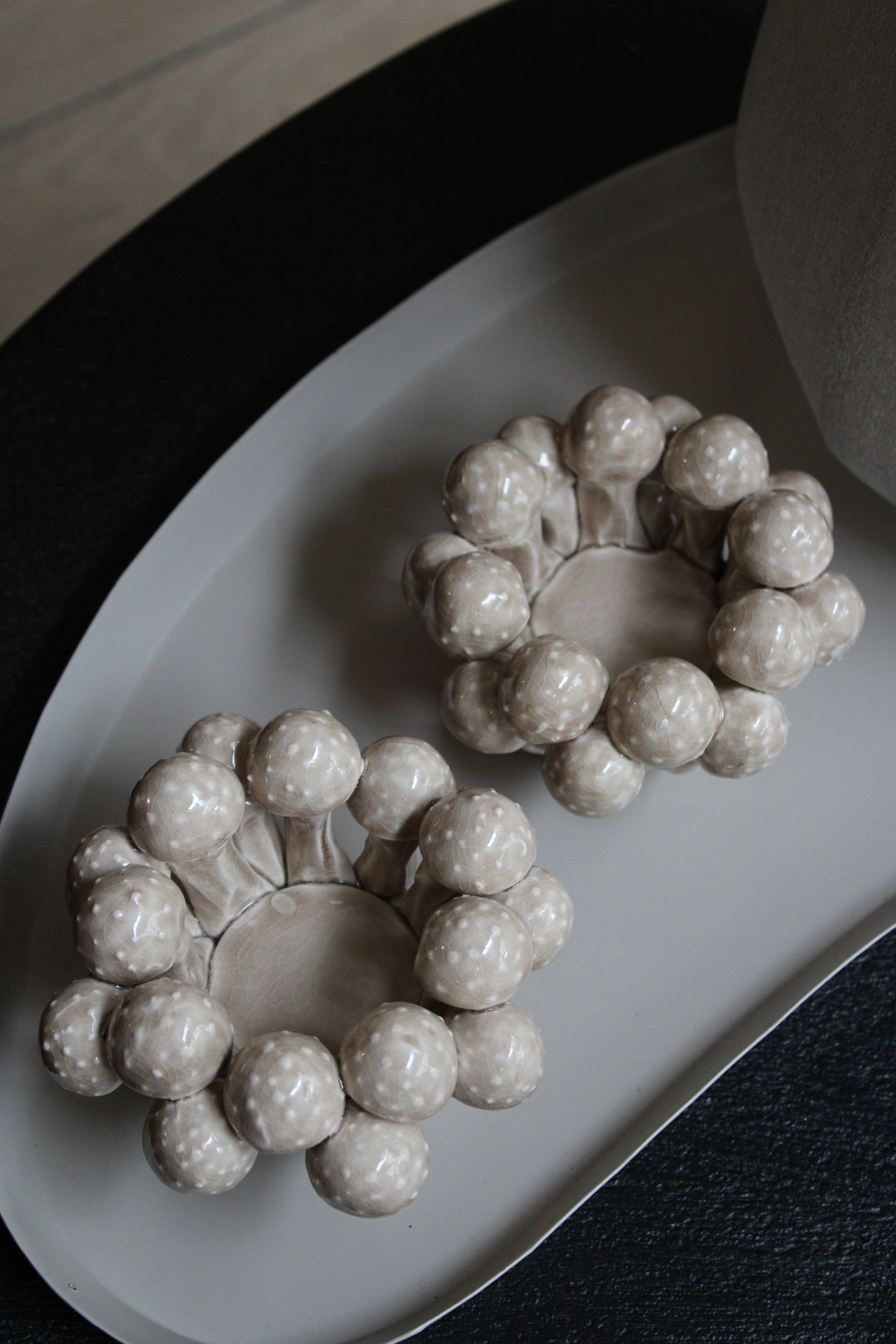 WAXINEHOUDER | PADDESTOEL | BEIGE