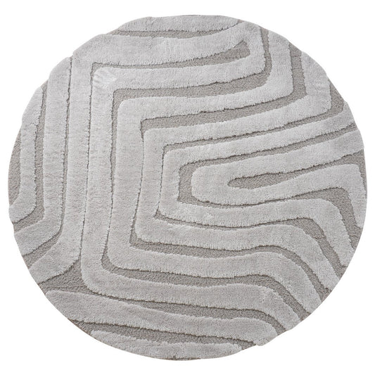 Vloerkleed Lima Beige Rond ø160 cm