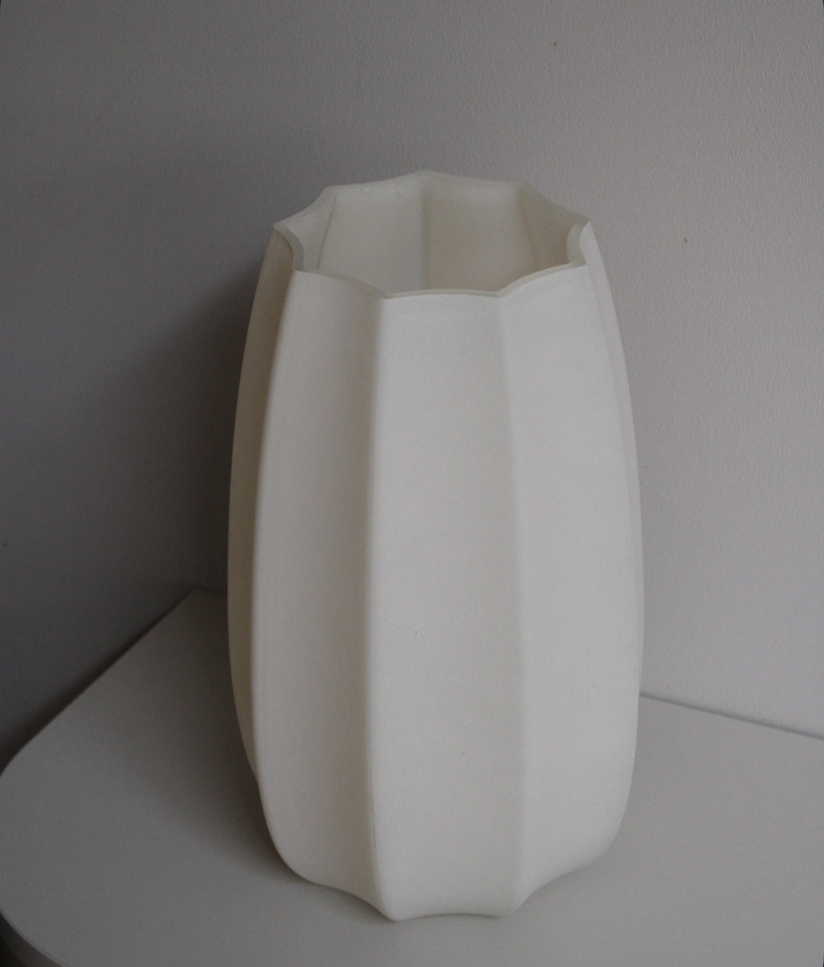 VAAS BEIGE | 33CM | GLAS
