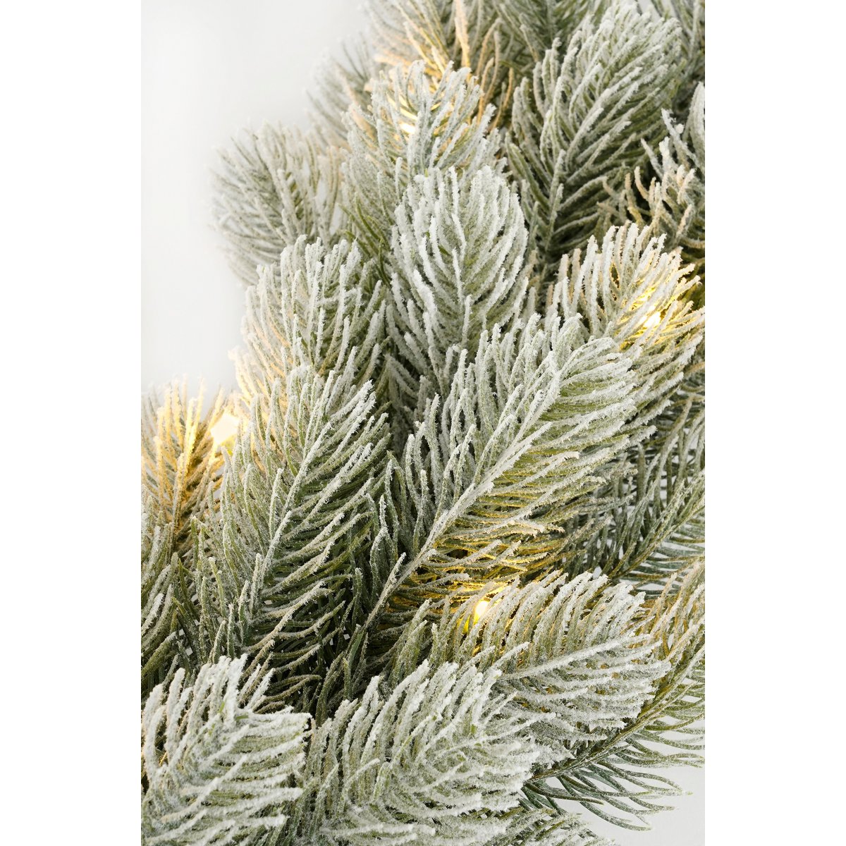 Nagoya Guirlande met LED Verlichting en Timerfunctie - L180 x Ø20 cm - Groen