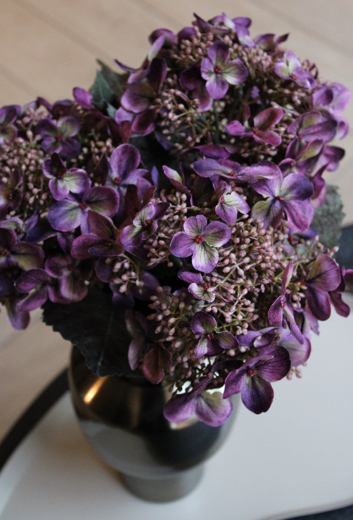 HORTENSIA | AUBERGINE | 54CM