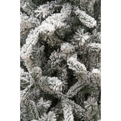 Snowdon Kunstkerstboom - H155 x Ø102 cm - Groen Frosted