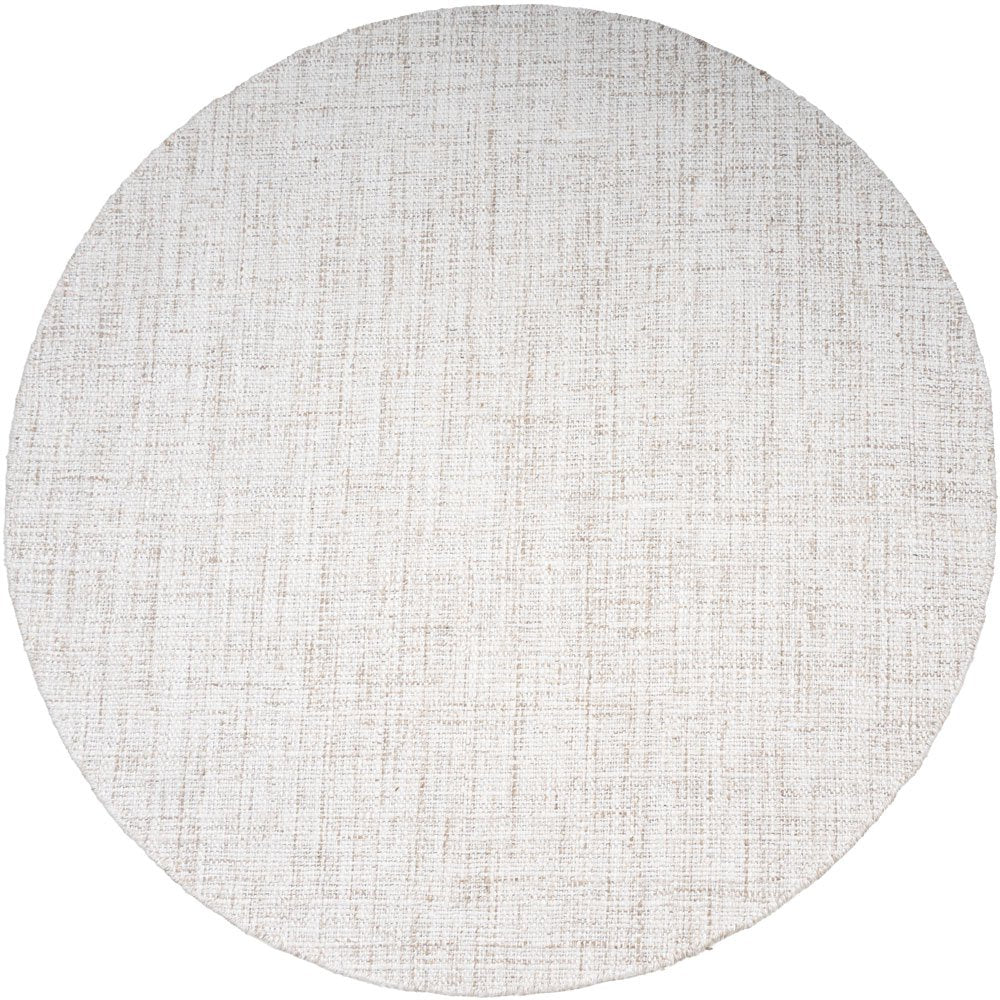 Vloerkleed Cross Light Beige – Rond ø200 cm