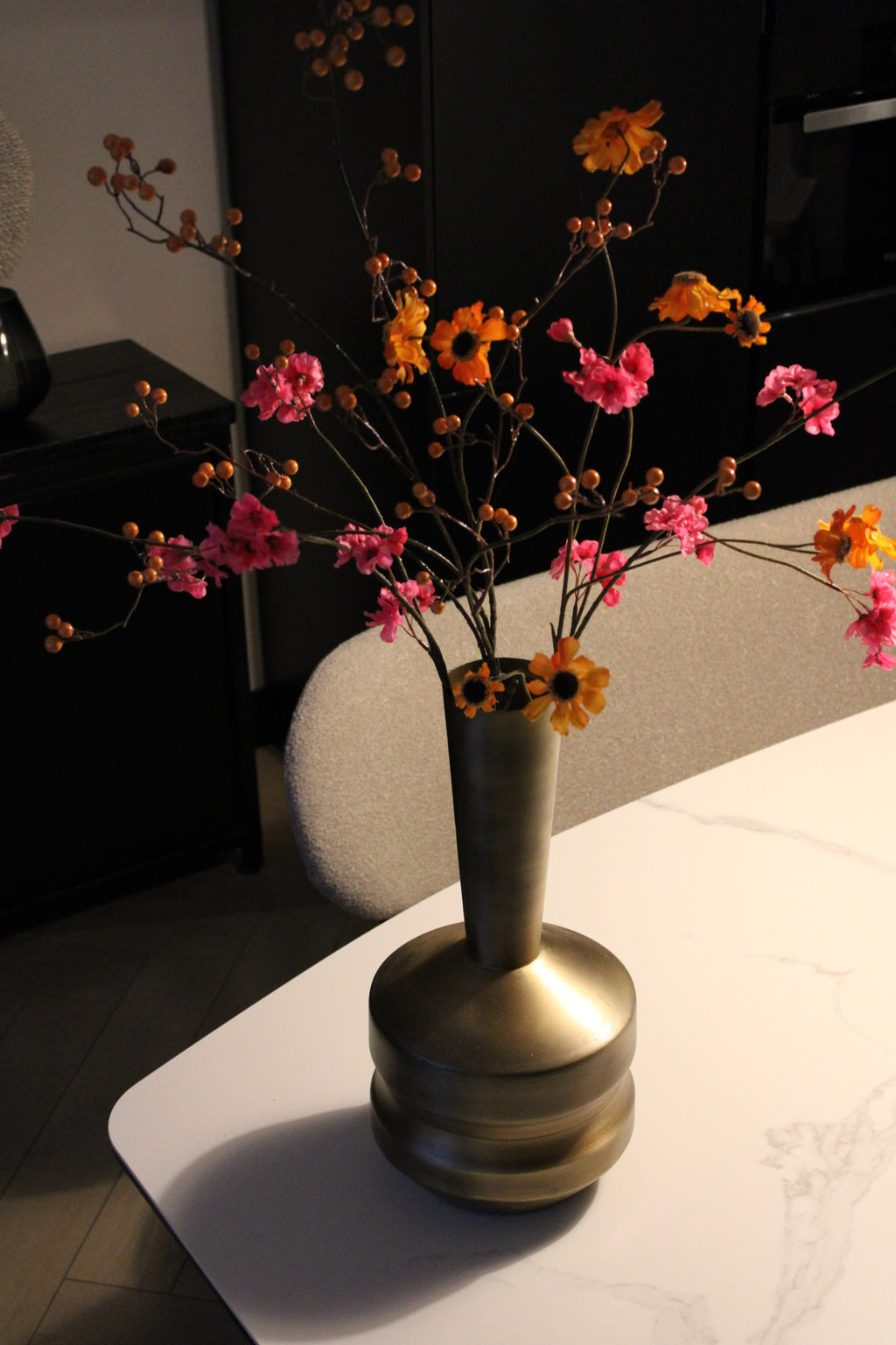 METALEN VAAS | GOUD | 46,5 CM