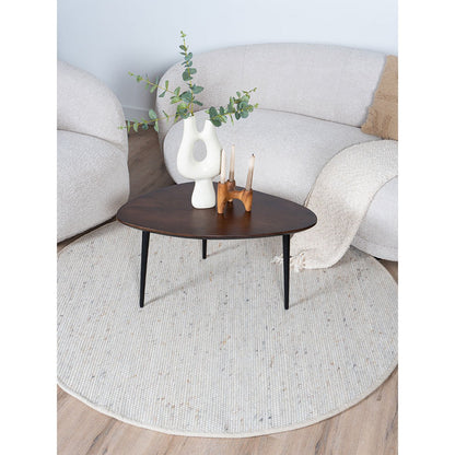 Vloerkleed Scott Beige Rond ø160 cm