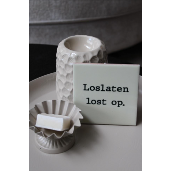 Tegeltje loslaten lost op