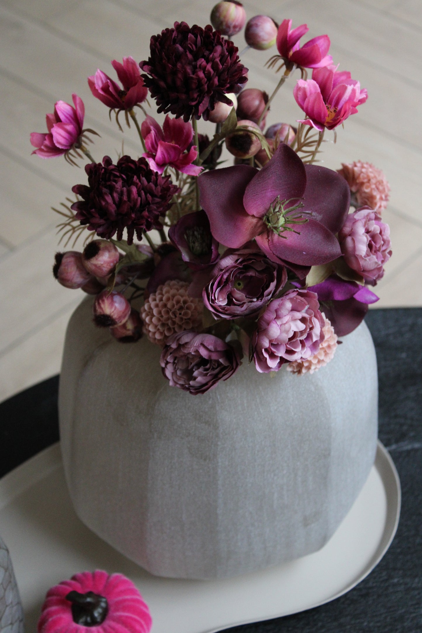 SALONTAFEL BOEKET | AUBERGINE