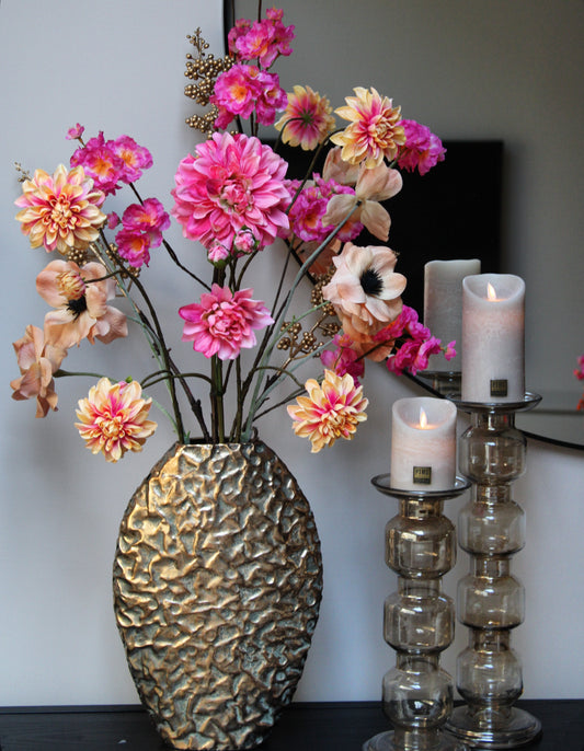 BOEKET PERFECT PEACH | PEACH/ FUCHSIA