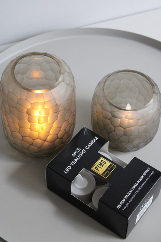 PTMD THEELICHTEN | 6 STUKS | BEIGE