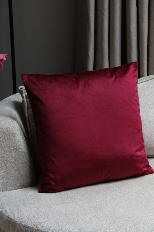 KUSSENHOES | AUBERGINE | 45X45