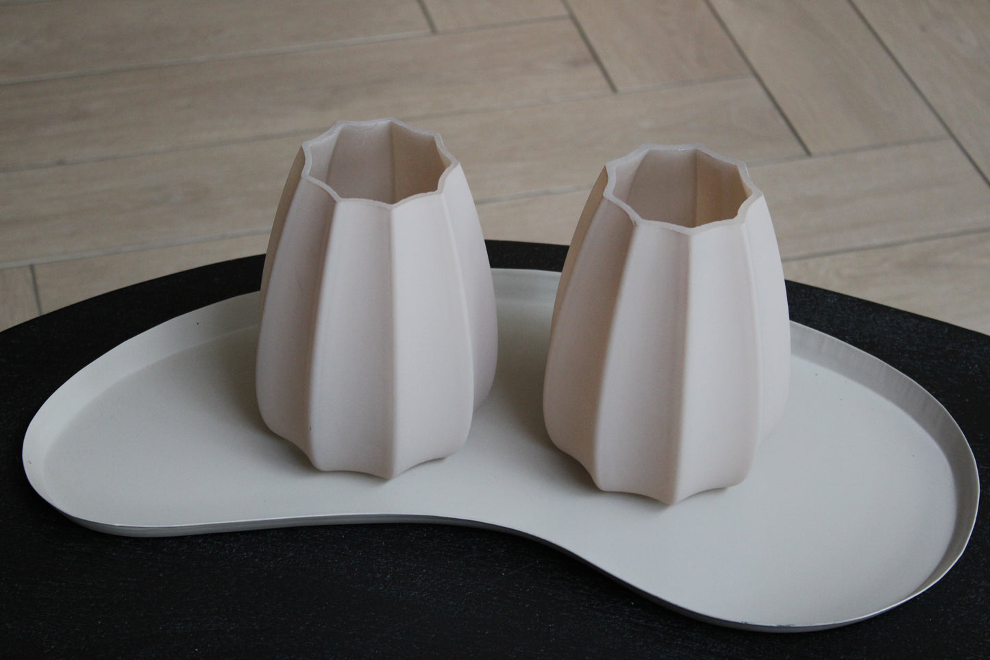 WINDLICHT JAIMY | TAUPE | 18CM | GLAS