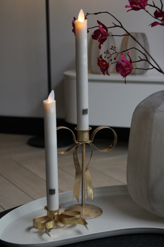 KANDELAAR STRIK | SET VAN 2 | GOUD