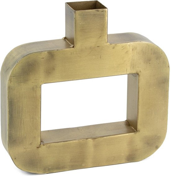 LUXE VAAS - METAAL - GOUD