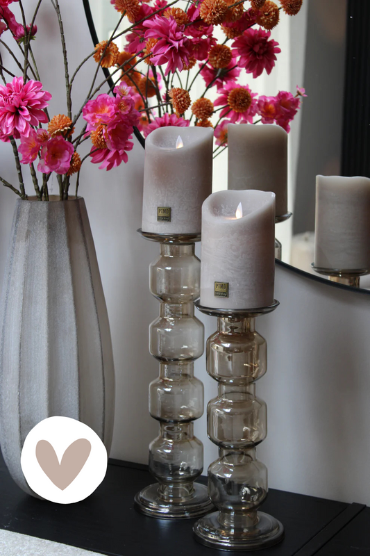 KANDELAAR LUSTER | TAUPE | PRE ORDER