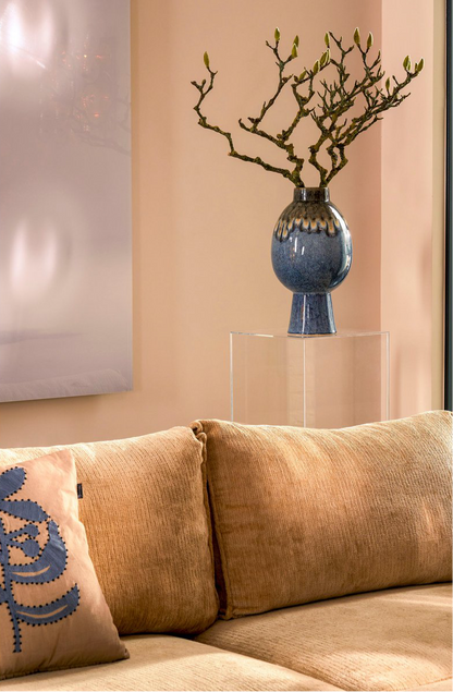 HELMA VAAS - AARDEWERK - BLAUW