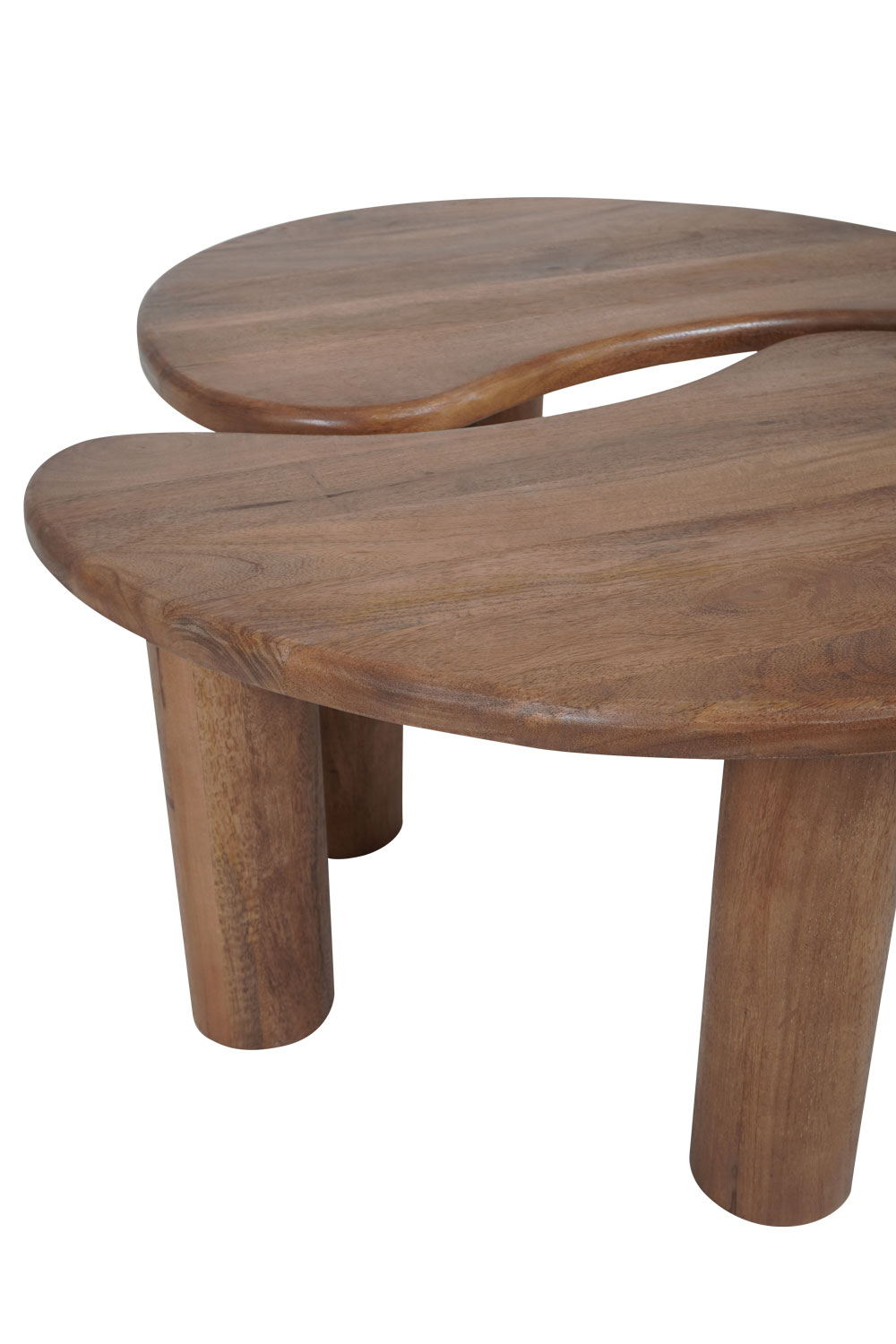 ORGANISCHE SALONTAFEL | LINA | MANGOHOUT | SET VAN