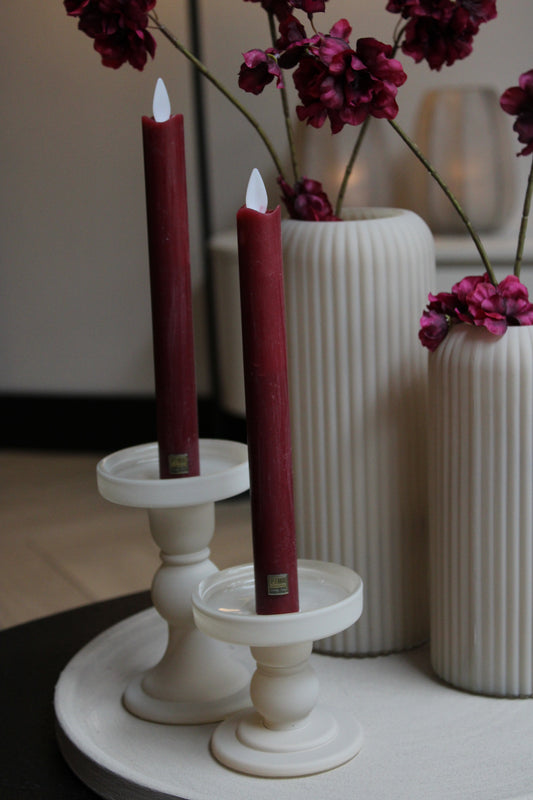 PTMD DINERKAARS LED| BORDEAUX | SET VAN 2