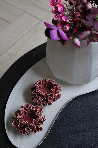 WAXINEHOUDER | SPORES | BURGUNDY