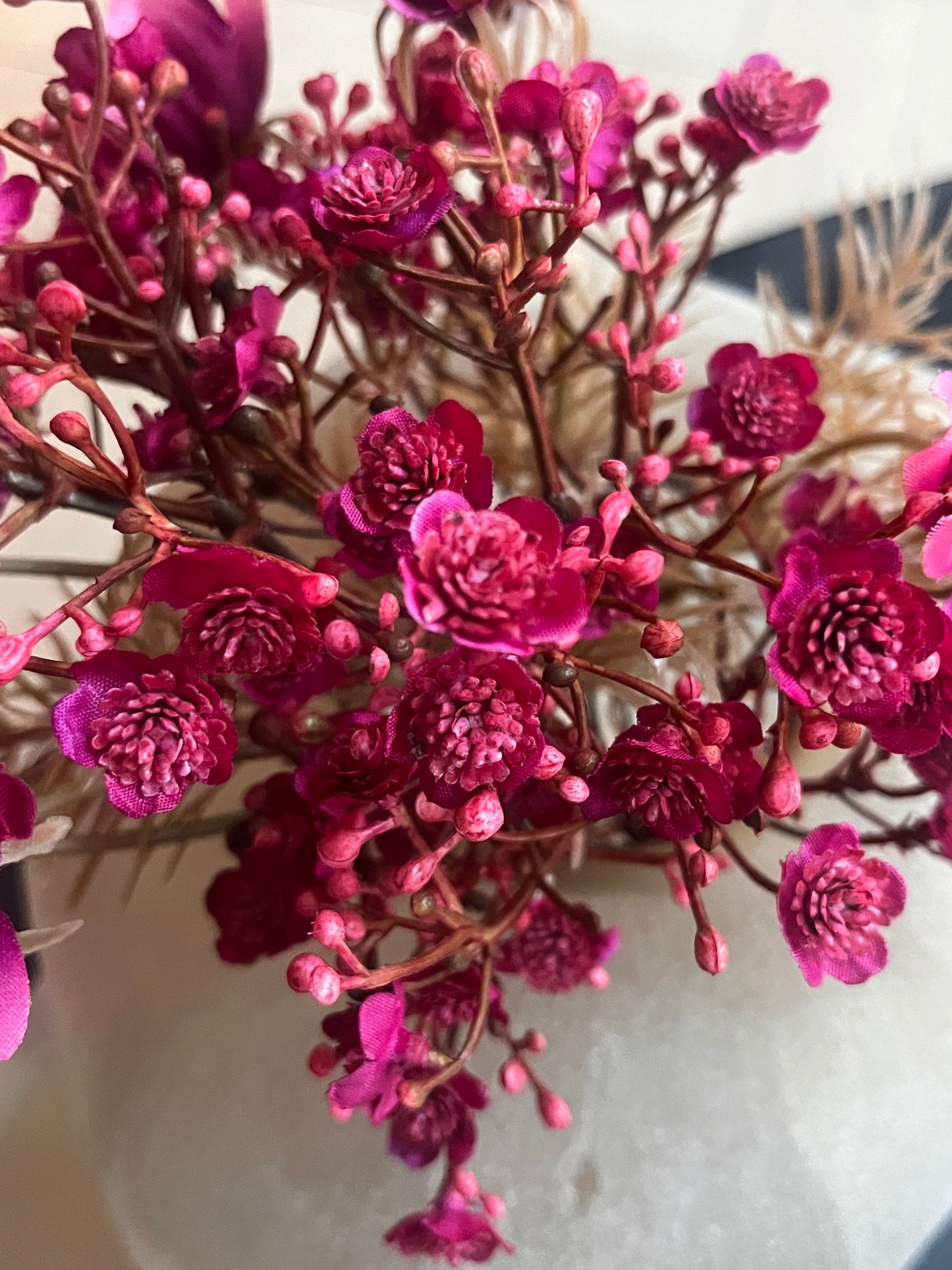 GYPSOPHILA | BURGUNDY | 85CM