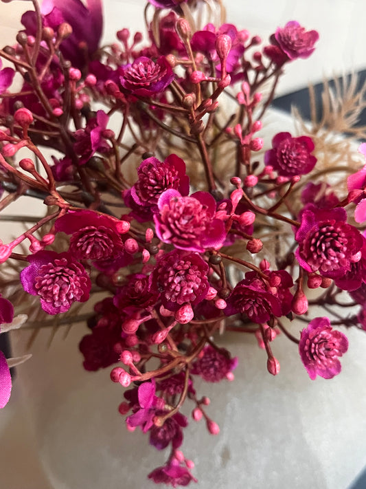 GYPSOPHILA | BURGUNDY | 85CM