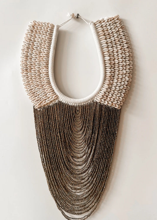 WANDDECORATIE | SCHELP/ GLASKRAAL
