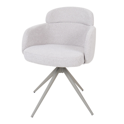 Eetkamerstoel Chase – Bouclé – Naturel