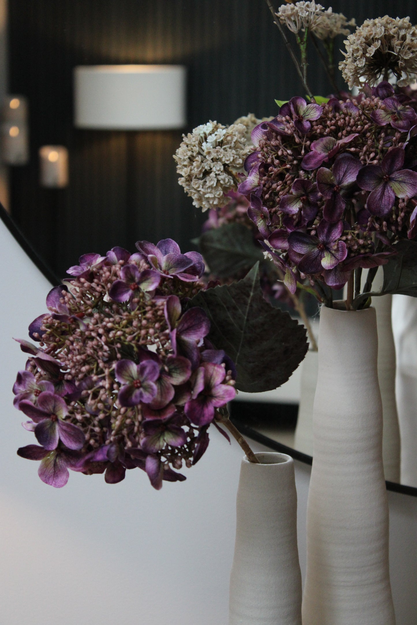 HORTENSIA | AUBERGINE | 54CM