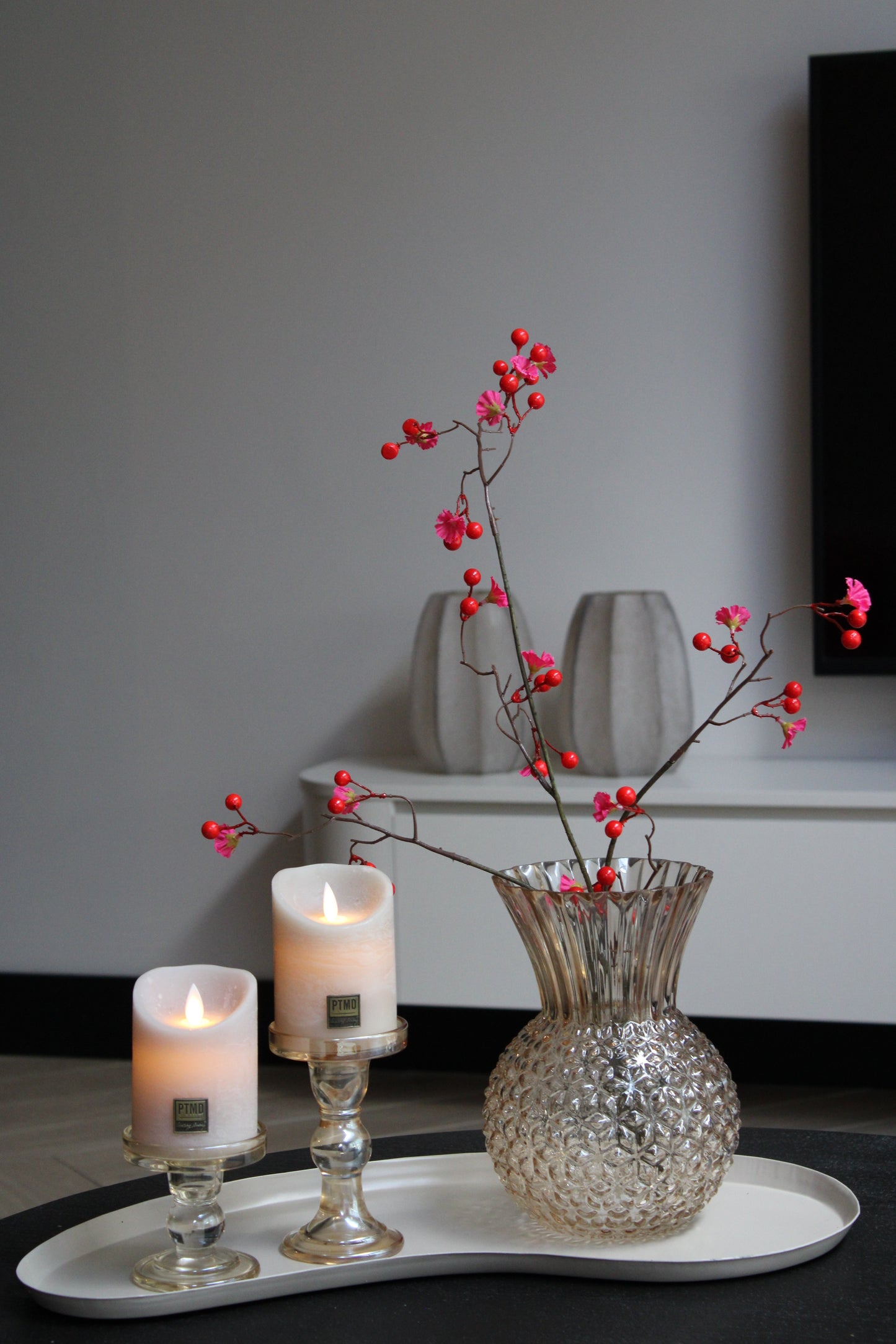 DIAMOND VAAS | 22CM | VERSCHILLENDE KLEUREN