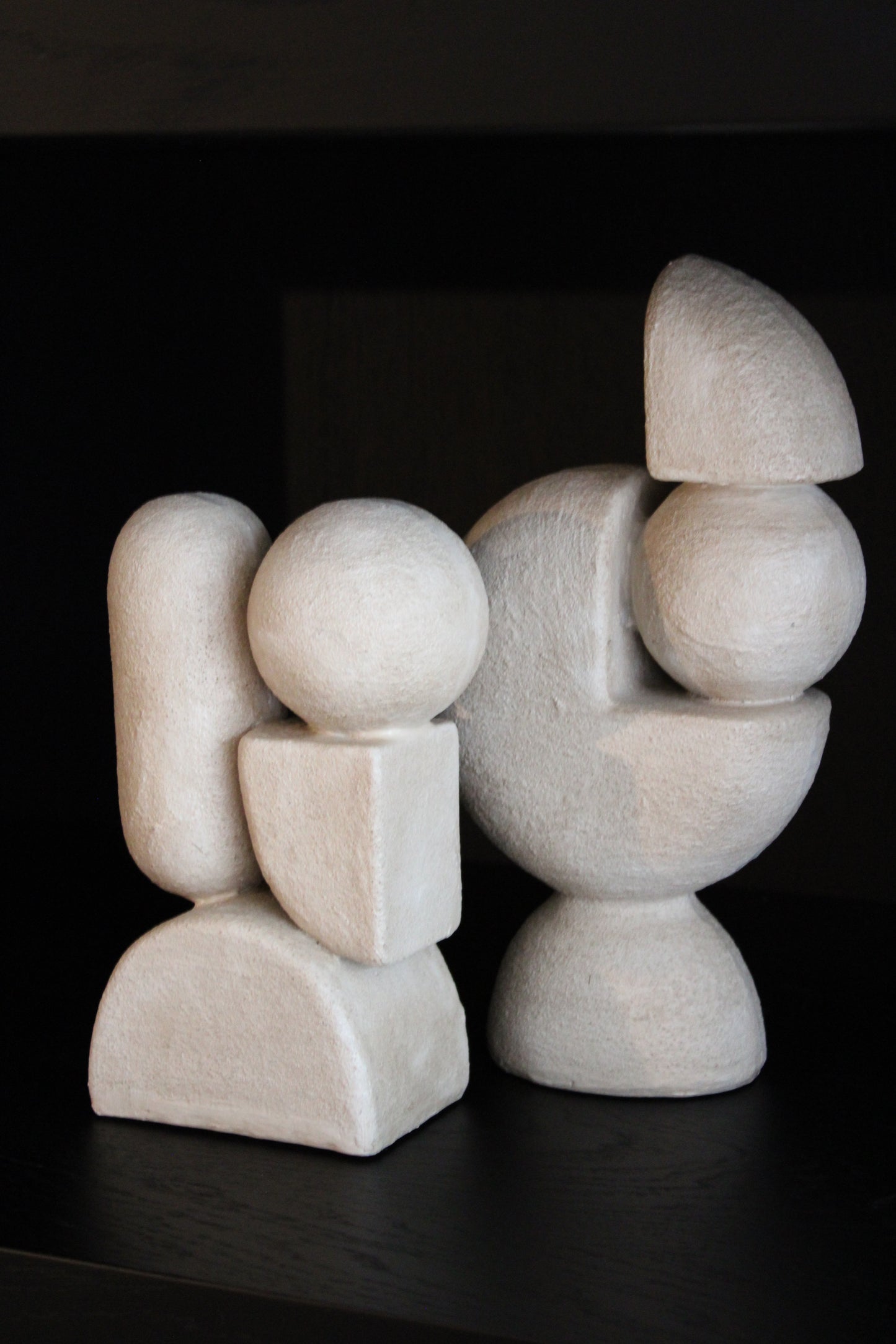 AARDEWERK ORNAMENT | BEIGE | 2 VARIANTEN