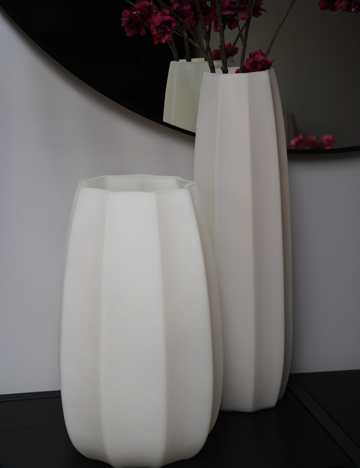 VAAS BEIGE | 44CM | GLAS
