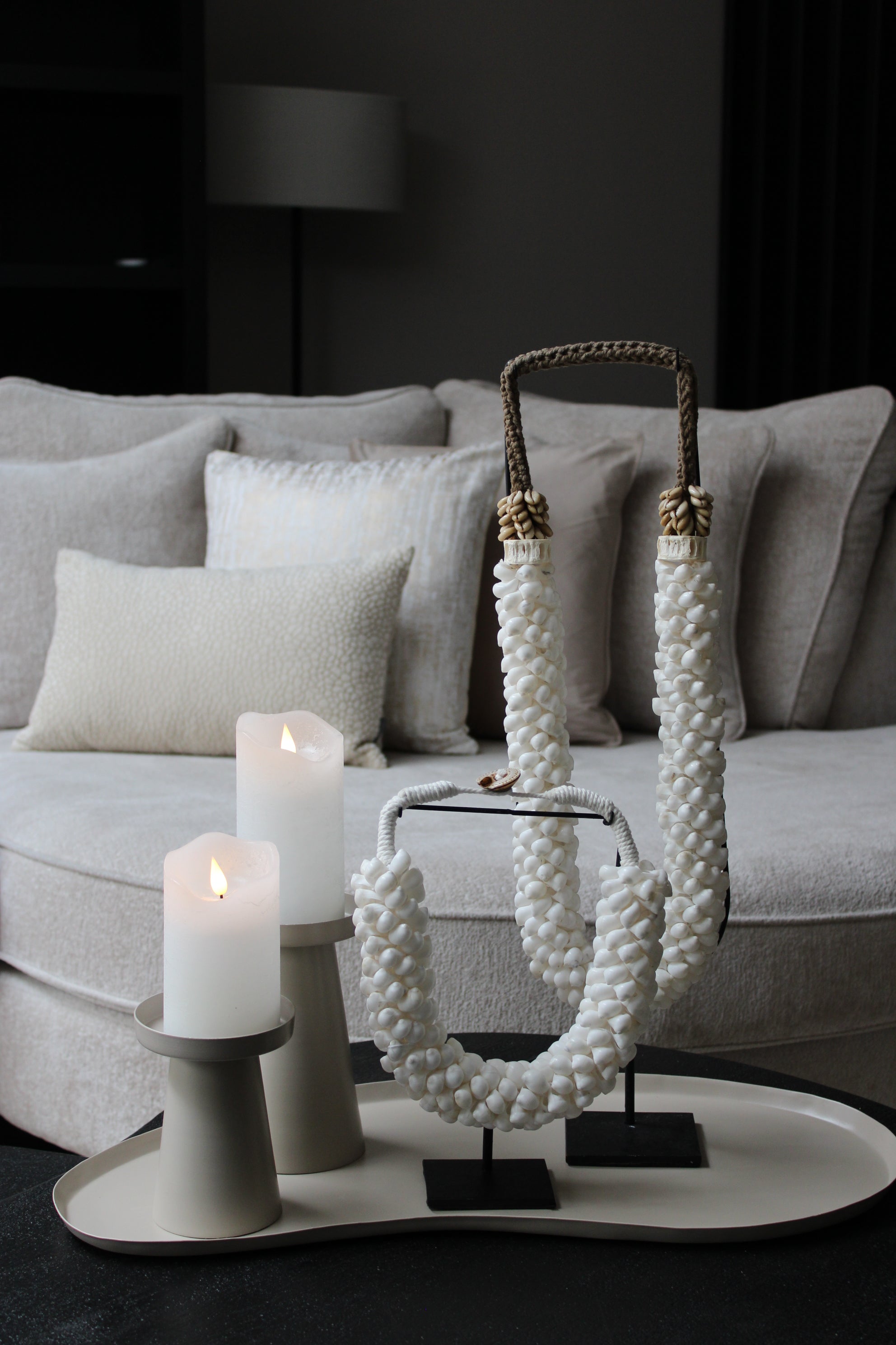 SCHELPENKETTING | ORNAMENT | WIT