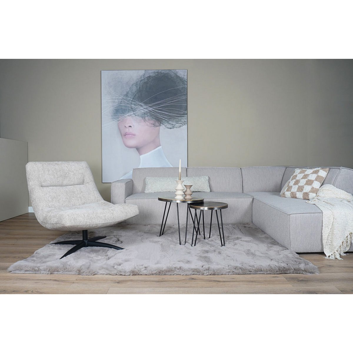 Fauteuil Quinn Clay