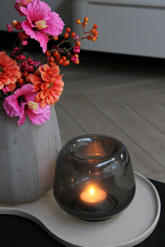 WAXINELICHTHOUDER | LIGHT & LIVING SMOKE