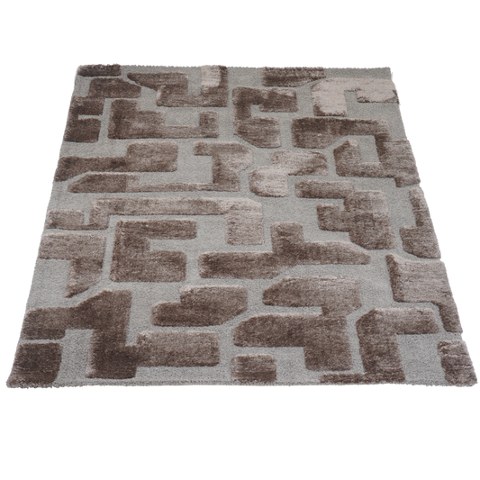 Vloerkleed Liana Bruin 200 x 290 cm