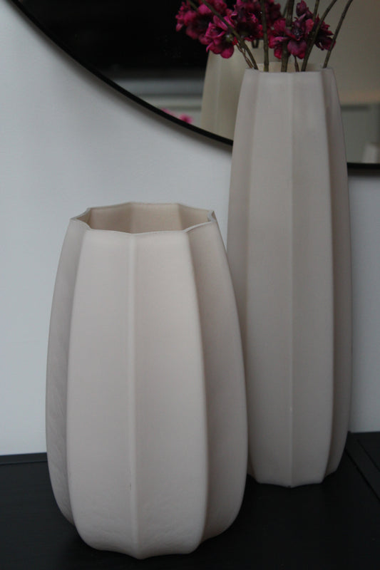 VAAS TAUPE | 33CM | GLAS