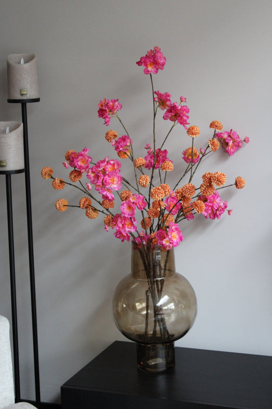 BOEKET JILL | FUCHSIA/ORANJE