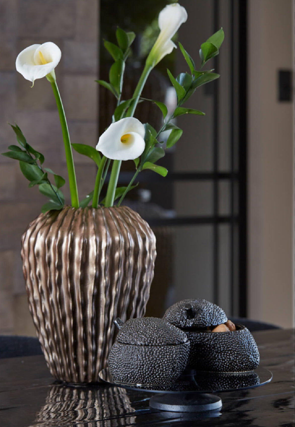 VAAS CACTI | LIGHT&LIVING | BRONS | Ø29X37CM