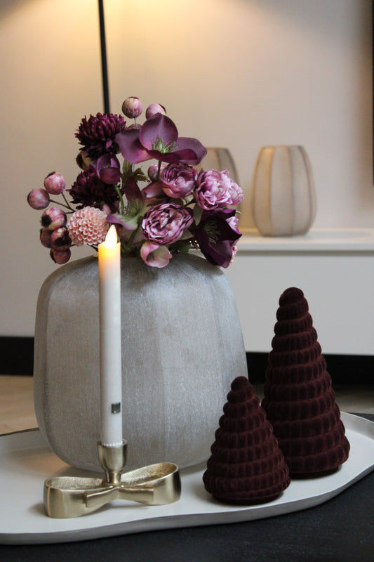 KERSTBOOM BORDEAUX | SET VAN 2