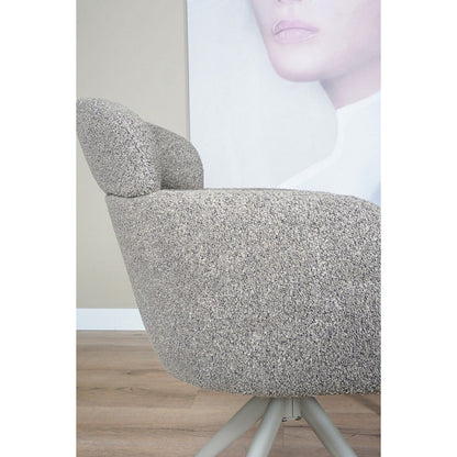 Eetkamerstoel Chase – Bouclé – Brown