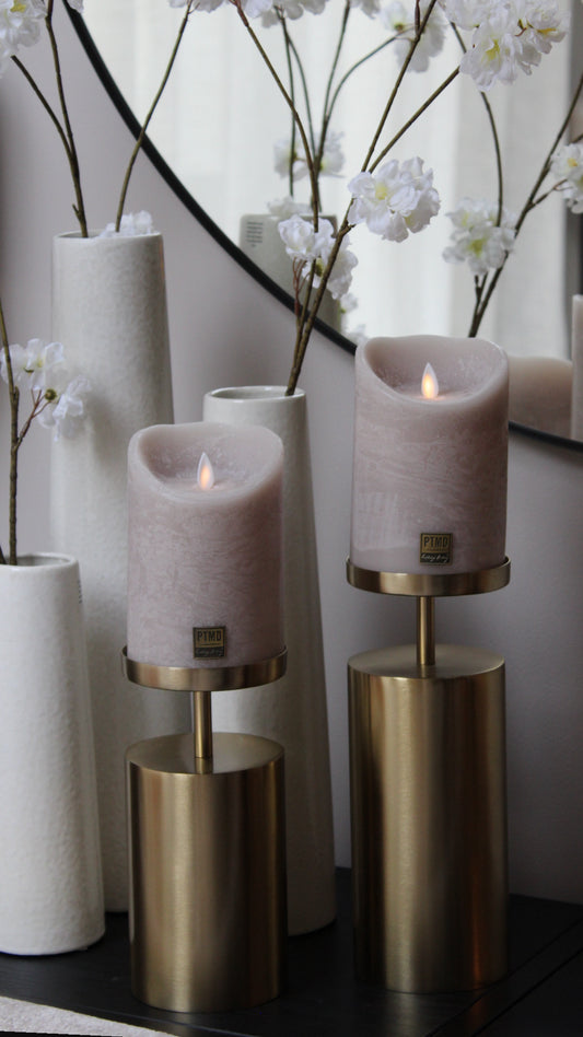 LUXE KANDELAREN | GOUD | SET VAN 2
