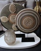 SCHELPENKETTING | ORNAMENT | OLIJFGROEN